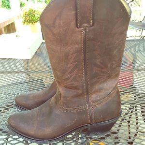 Durango 11” Cowboy Boots (Women) worm twice!!